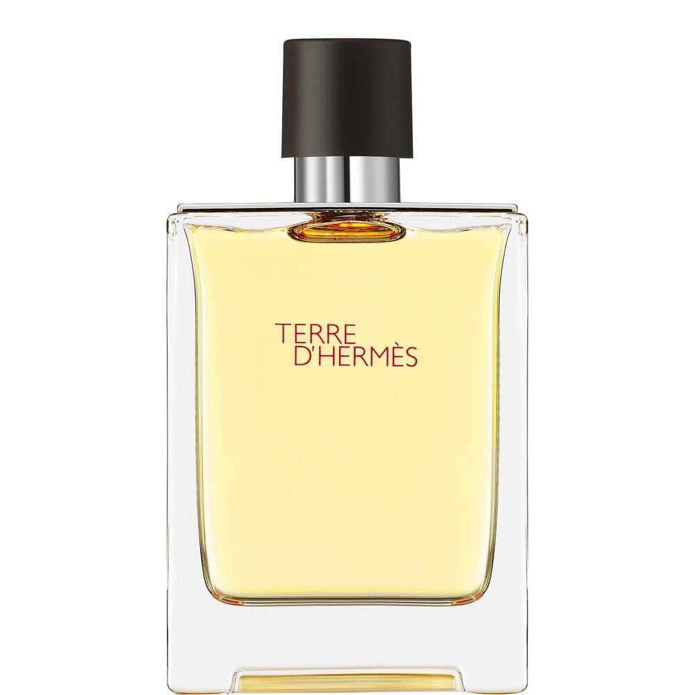 Le parfum Terre d’Hermès aux notes de pamplemousse, bergamote, orange, poivre, cèdre, vétiver et patchouli